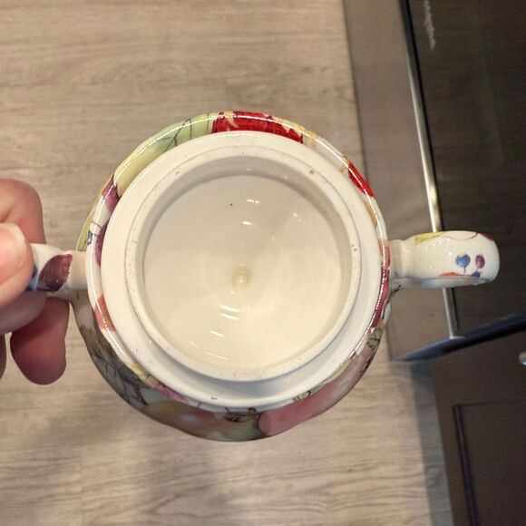 Vintage English Cottage Crownford Giftware Tea Set, Creamer, Covered Sugar Bowl - Picture 8 of 11